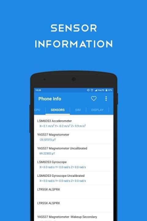 Phone Info - Device Info स्क्रीनशॉट 6