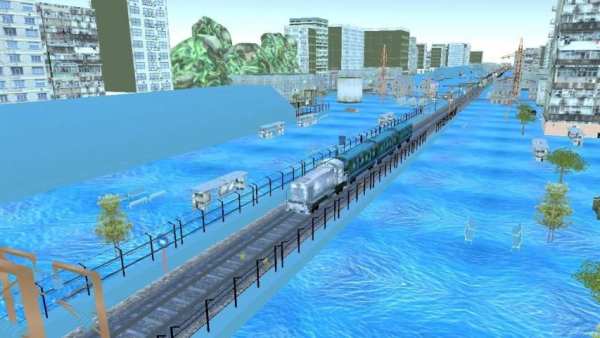 Water Train Drive स्क्रीनशॉट 4