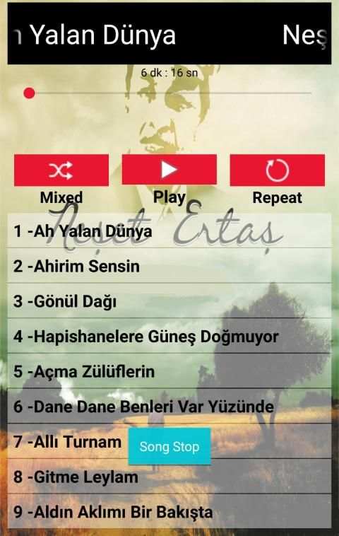 Neşet Ertaş Şarkıları İnternetsiz 5 تصوير الشاشة