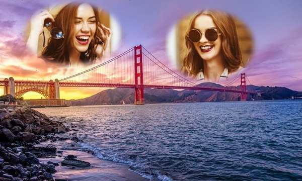 Sunset Photo Collage Maker स्क्रीनशॉट 3