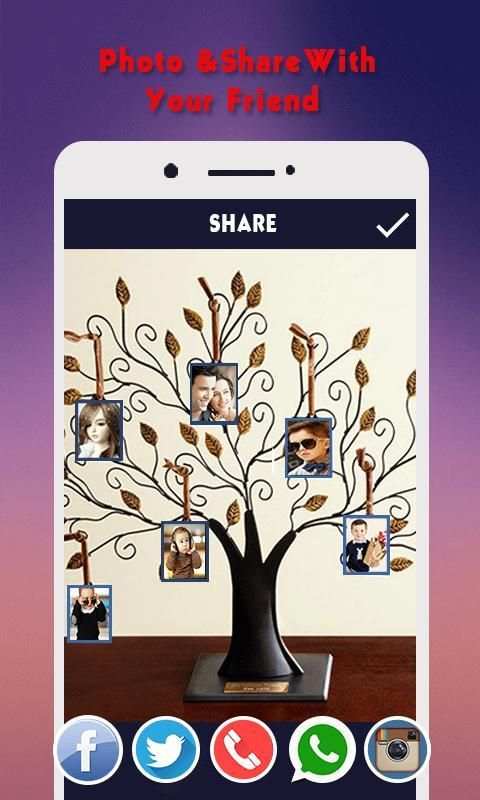 Tree Collage Photo Maker screenshot 1