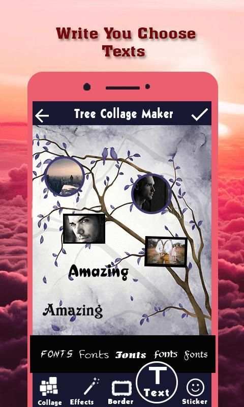 Tree Collage Photo Maker скриншот 2