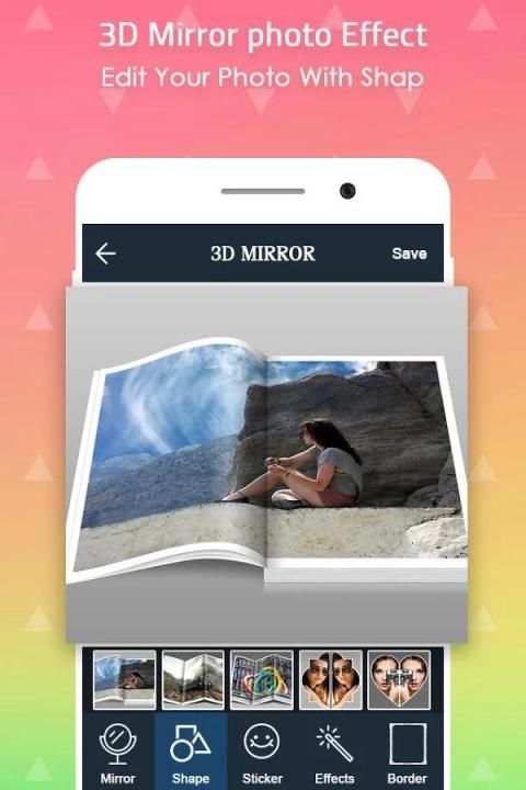3D MirrorPic- Photo Editor screenshot 4