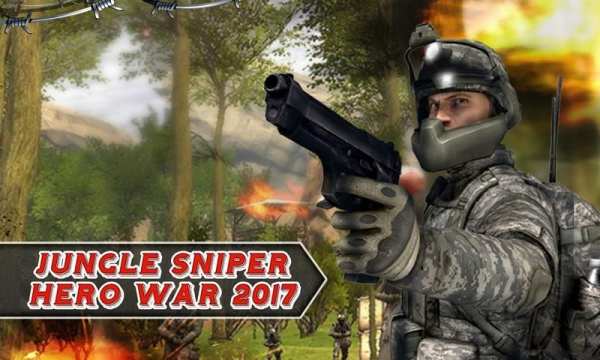 Jungle Sniper hero war 2017 screenshot 4