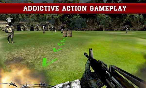Jungle Sniper hero war 2017 screenshot 3