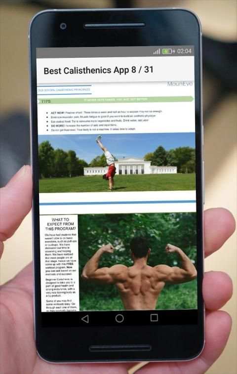 Best Calisthenics App screenshot 3