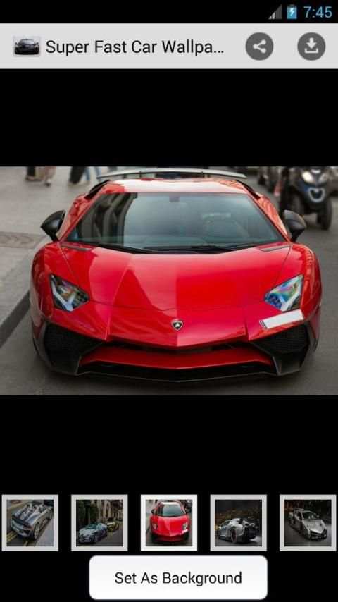 Amazing Fast Car Wallpaper HD screenshot 1