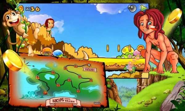 Tarzan Adventure HD 2017 скриншот 3