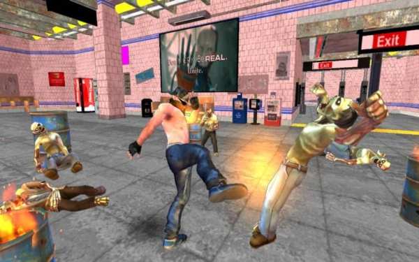 Zombie Street Fighting Kung Fu Attack 2020 screenshot 4
