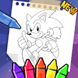 Sonic Coloring Hedgehog Hero आइकन
