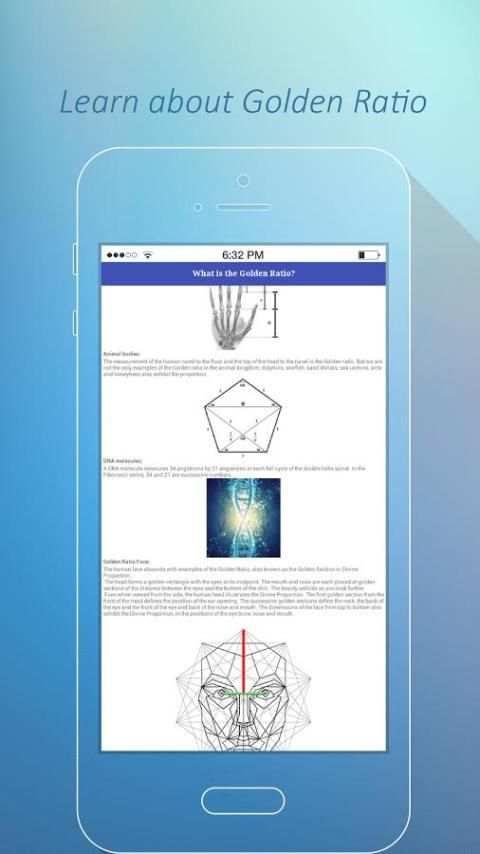 Face Beauty Meter Golden ratio скриншот 1