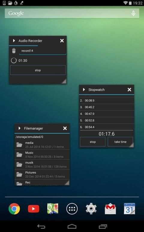 Tiny Apps (multiwindow) screenshot 1