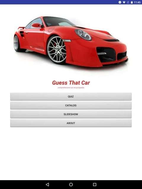 Guess That Car скриншот 5