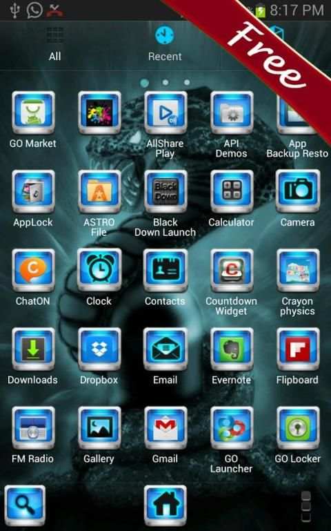 God Shiva Go Launcher Theme स्क्रीनशॉट 3