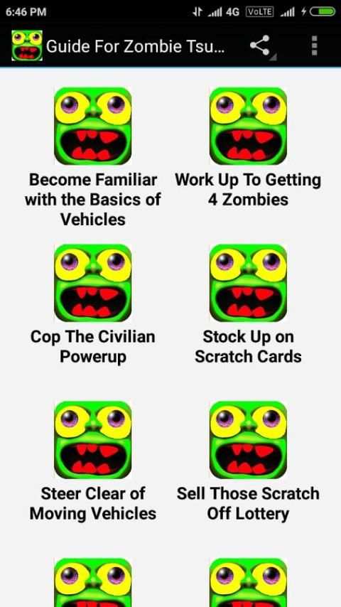 Guide For Zombie Tsunami screenshot 5