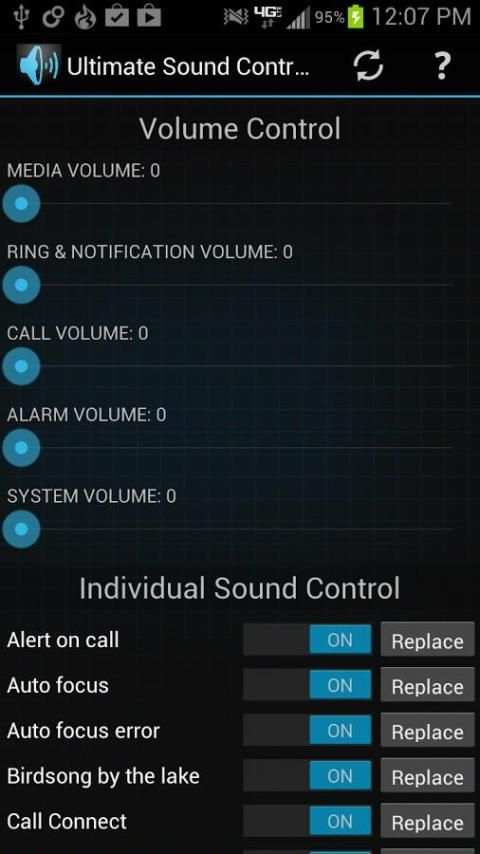 Ultimate Sound Control screenshot 2