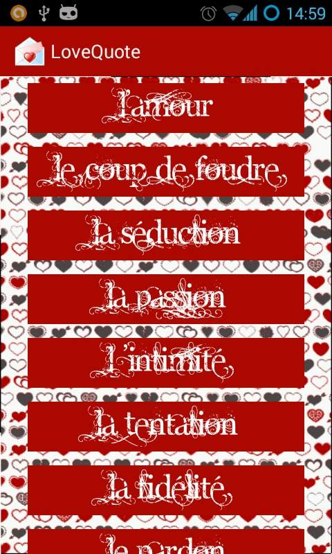 Love Quote (sweet) screenshot 1