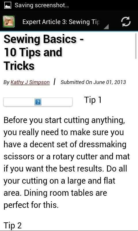 Sewing - Easy Sewing Projects скриншот 3