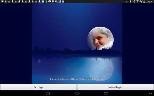 Moonlight Live Wallpaper 12 تصوير الشاشة