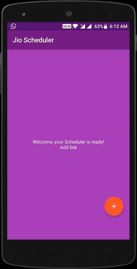 Jio Scheduler screenshot 3