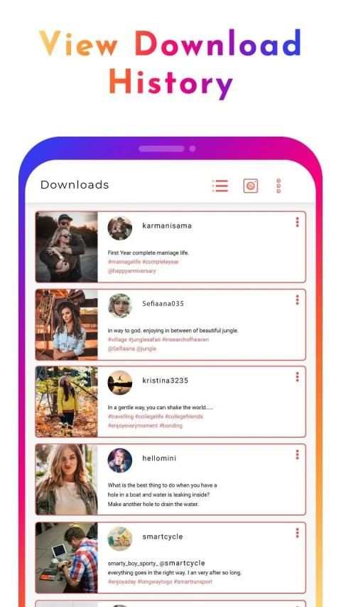 Super Save - Photo & Video Download for Instagram स्क्रीनशॉट 2