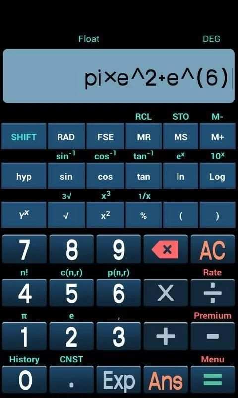 New Scientific Calculator 5 تصوير الشاشة