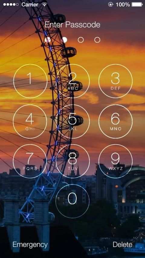 Hd lock screen screenshot 3