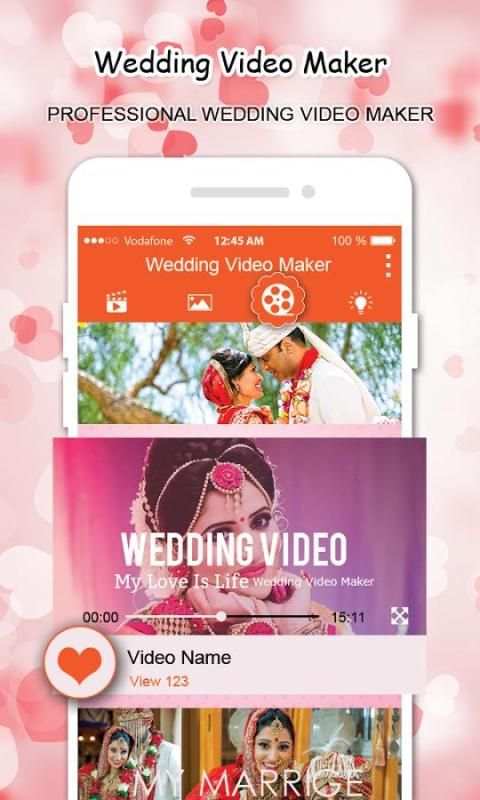 Wedding Video Maker स्क्रीनशॉट 3
