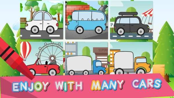 Mini Car Coloring स्क्रीनशॉट 6