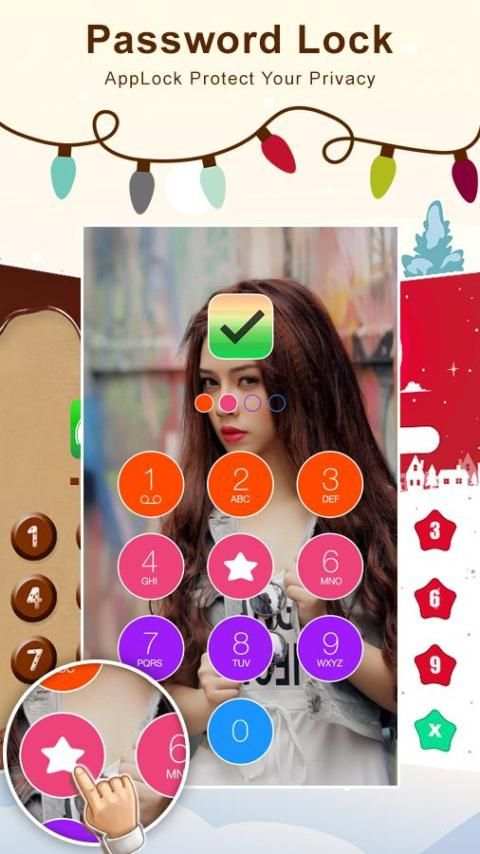 AppLock Protector Christmas screenshot 1