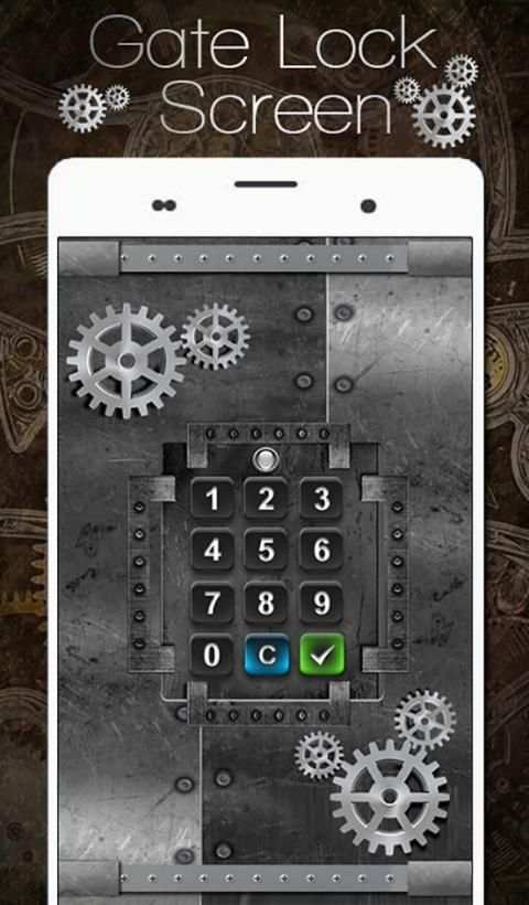 Gate Lock Screen screenshot 12