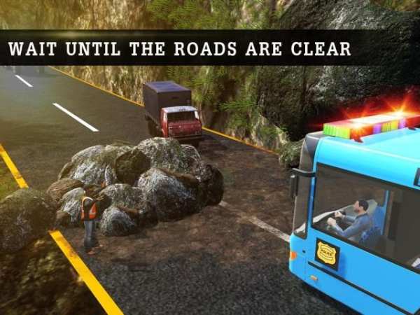 Off Road Police Bus Driving screenshot 1