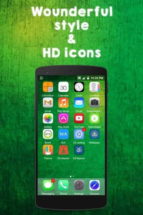 Future iPhone 8 launcher screenshot 3