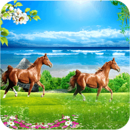 Horses Live Wallpaper иконка
