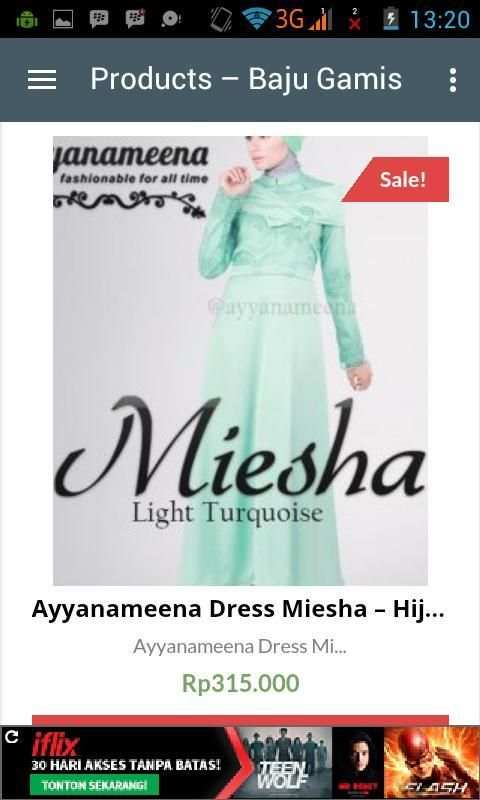 Baju Gamis screenshot 1
