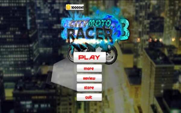 City Moto Racer 3 7 تصوير الشاشة
