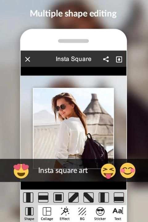 Insta SquarePic & No Crop скриншот 5