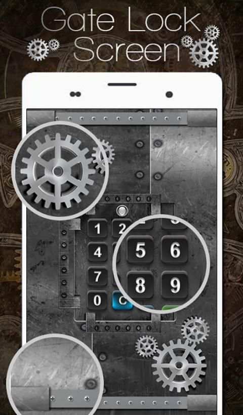 Gate Lock Screen скриншот 10