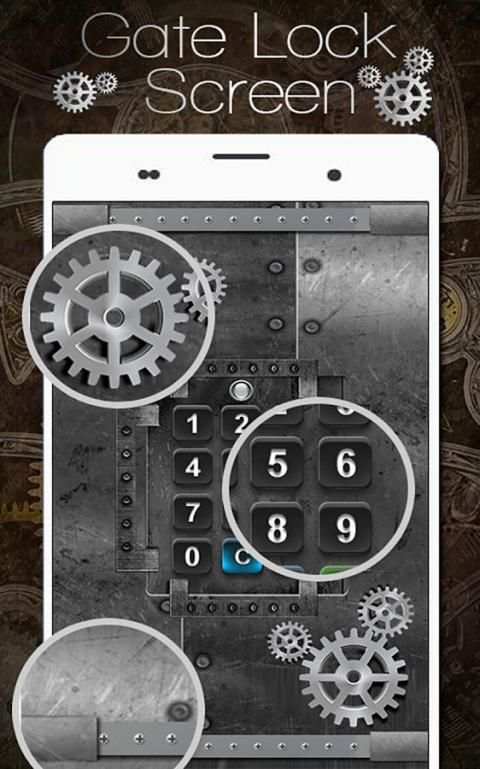 Gate Lock Screen screenshot 2