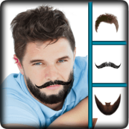 Man Hair Mustache Beard Style आइकन