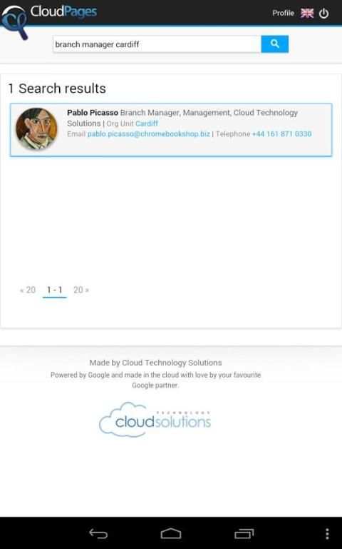 CloudPages for Google Apps स्क्रीनशॉट 3