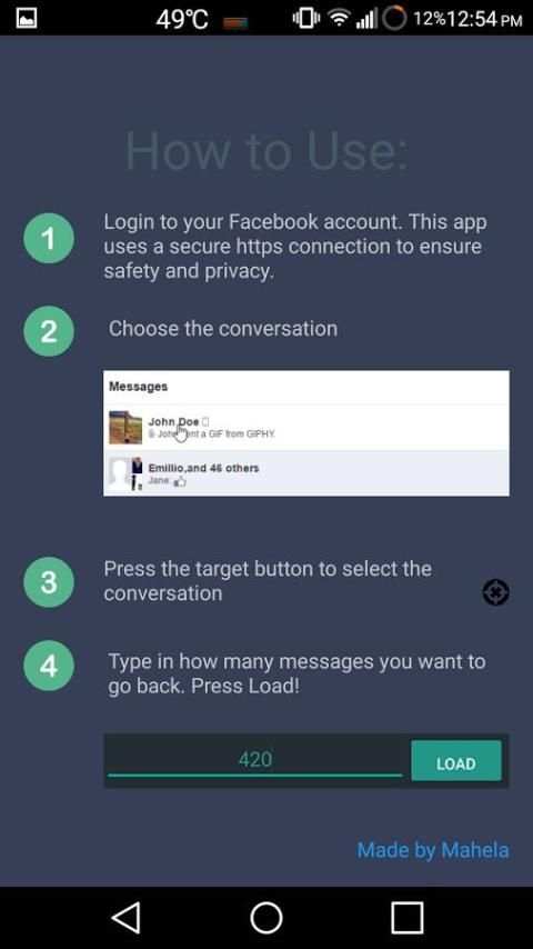 Facebook Time Machine screenshot 2
