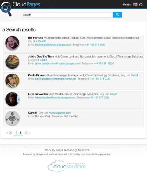 CloudPages for Google Apps स्क्रीनशॉट 13