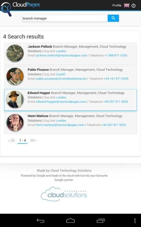 CloudPages for Google Apps स्क्रीनशॉट 4