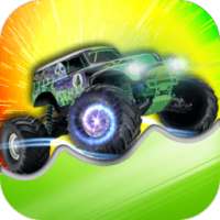 Hill Climb Monster Truck Race