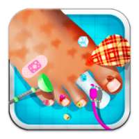 работать ногу в больницу