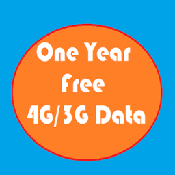 One Year Free 4G3G Data иконка