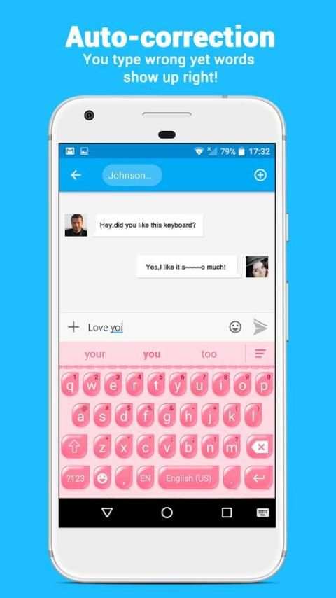 Smart Keyboard - WhatsApp GIF 3 تصوير الشاشة