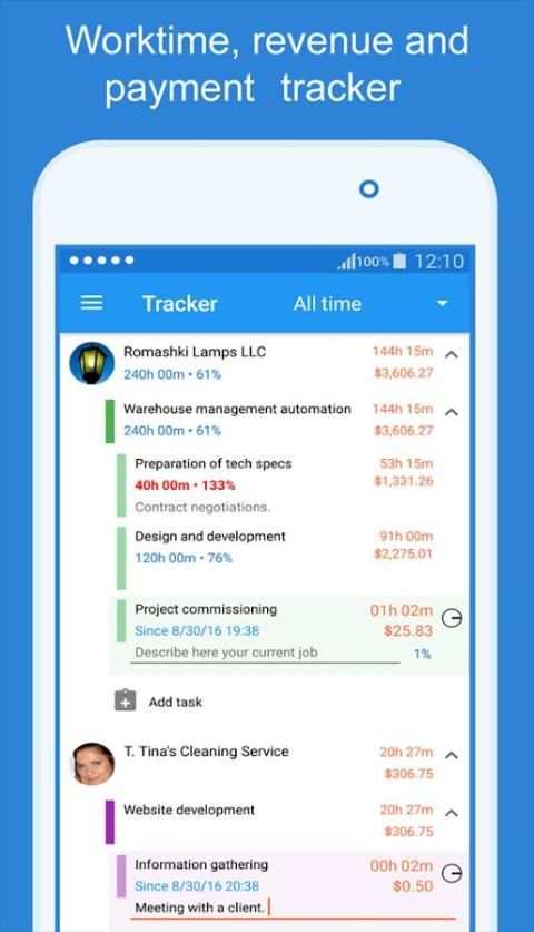 Trice - work time tracker free screenshot 16