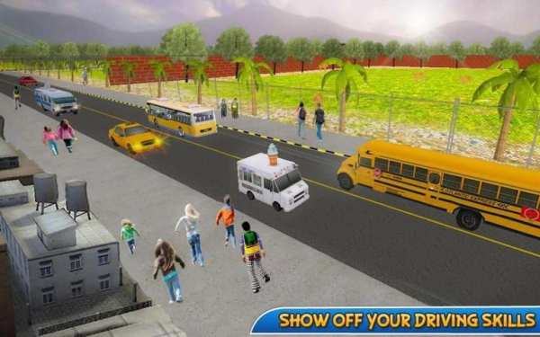 Real Drive School Coach 2017 स्क्रीनशॉट 4